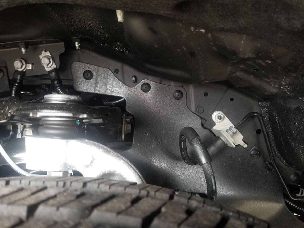 Oil filter cover needs to be removed for the Ford Ranger oil change