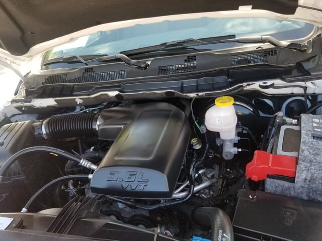 Ram 3.6L engine oil fill cap