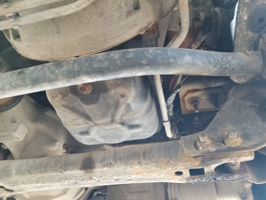 Ford F150 5.0L engine oil drain plug